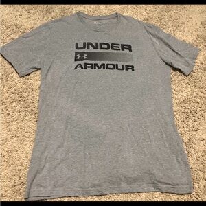 Mens large gray Under Armour shirt